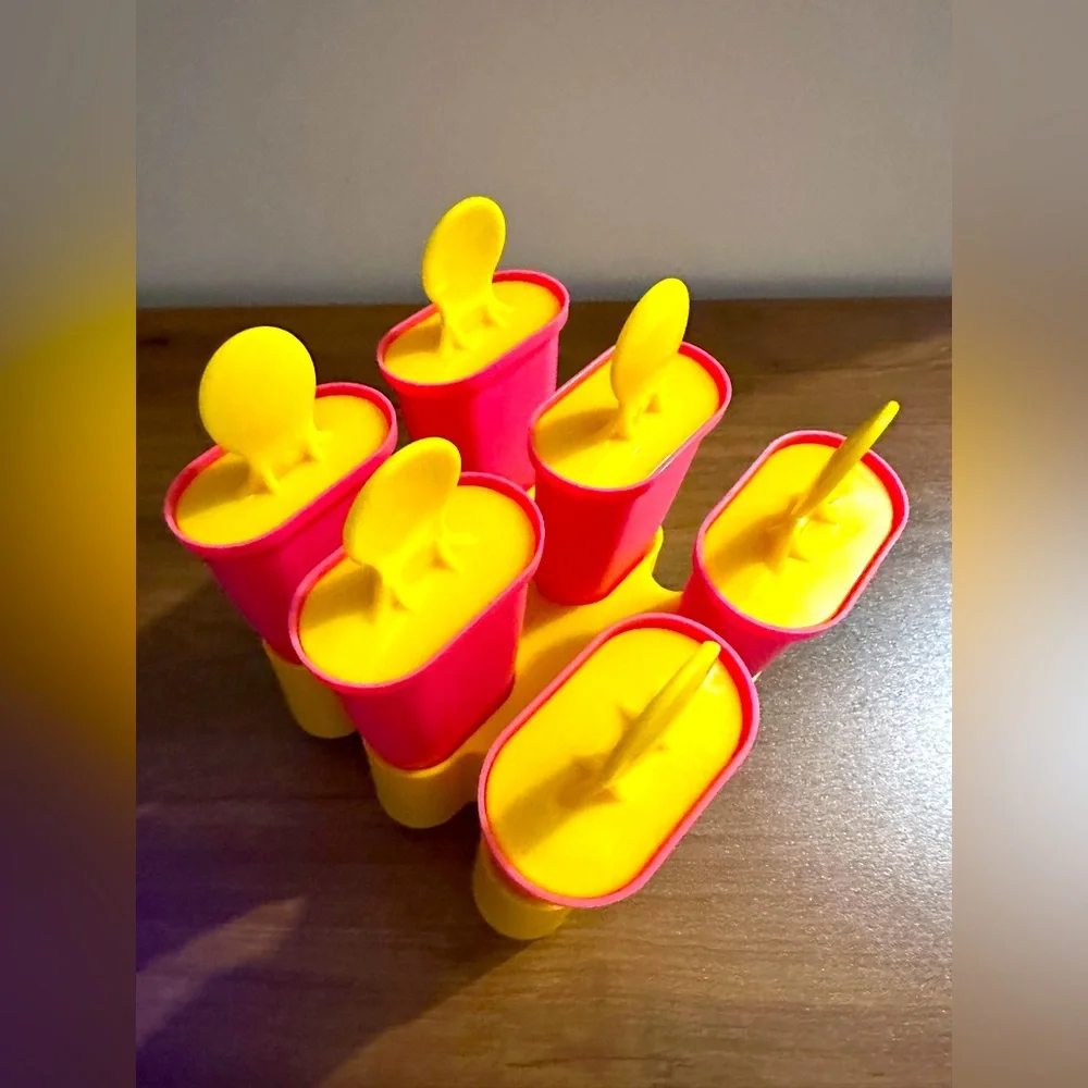 RARE Ikea Chosigt Ice Pop Popsicle Maker Mold Frozen Fruit Juice Smoothie NO BPA